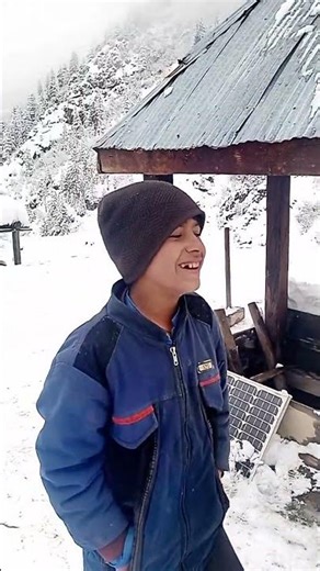 Snowfallings In Kohistan #kohistan_diaries #snowfall #snow sno