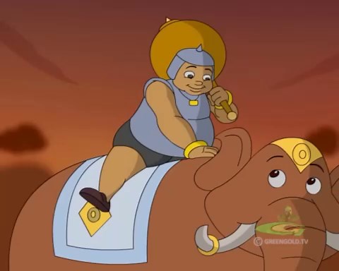 Chota Bheem vs Kirmada Best scene