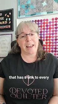 Day 31 of 30 Quick Quilting Tips