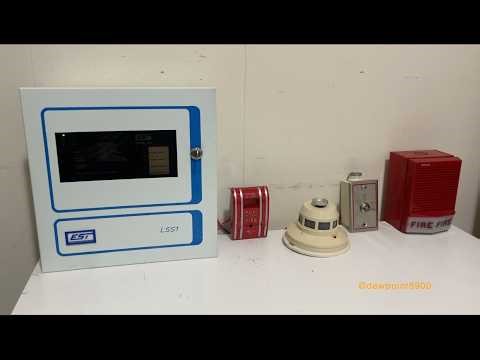 EST LSS1 Fire Alarm Panel Overview and Demo
