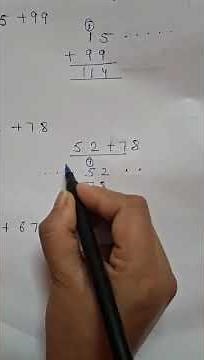 One Column Addition with Carry | Easy Method for Beginners | Primary Math