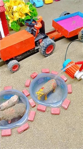 mini diy tractor video mini water pump project science project machine #shorts #youtubeshorts 210