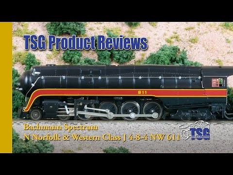 N Scale 4-8-4 Norfolk & Western No. 611 Bachmann Product Review