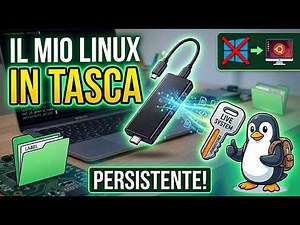 Dimentica Windows! Trasforma una chiavetta USB nel tuo PC LINUX PERSISTENTE 🐧