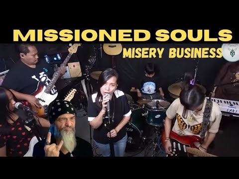 MISSIONED SOULS - MISERY BUSINESS (PARAMORE COVER) Absolutely PERFECT! Metal Musician (REACTION)