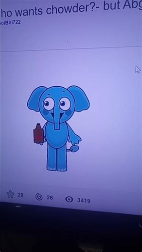 who wants chowder but abgerny