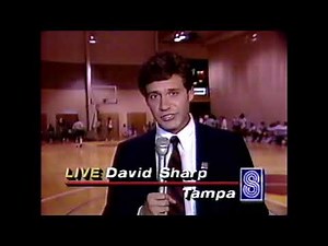 NewsWatch 8 Tampa TV News - Dick Crippen sports report on Sunshine State Games 1986