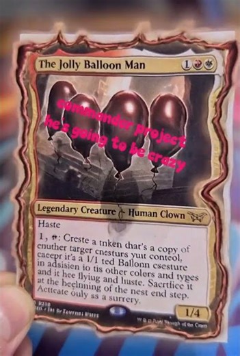 New commander project #mtgcommander #mtg