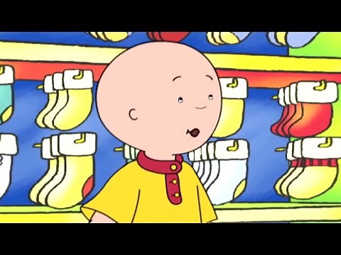 Caillou Goes Shopping | Caillou Cartoon