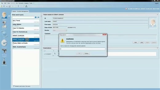 EyeSuite Slit Lamp Expert Help Guides: Merging mistyped patient entries moving examinations | Ralf Engelmann