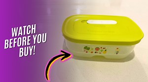 Watch Honest Review of Tupperware 800ml Fridge Smart Container on Amazon Live