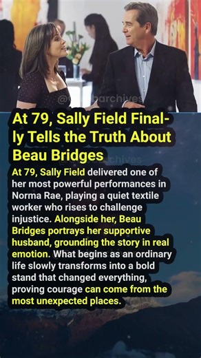 At 79, Sally Field Finally Tells the Truth About Beau Bridges #shorts