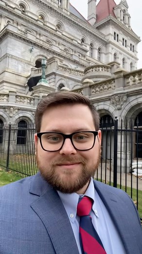 Happy New Year, and happy first day of New York’s legislative session! NYLCV’s own Deputy State Policy Director, Andrew Williams, was at the capital today already getting to work for the environment. | New York League of Conservation Voters | Facebook