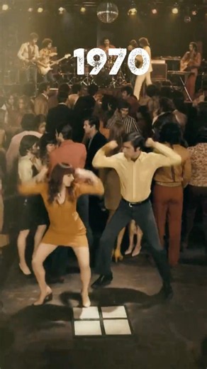 1950s → 2020s: 70 Years of Club Dance Time Travel 🔊⚡ #Shorts