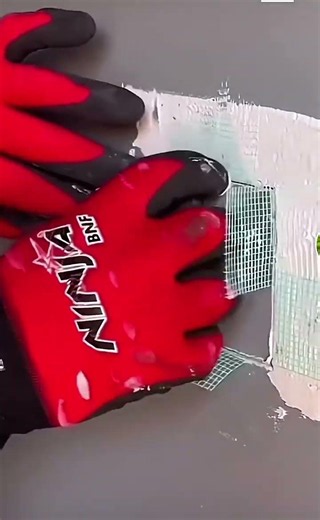 Professional drywall repair hack! #drywall #construction #diy #skills