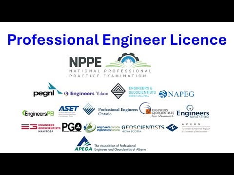 Professional Engineer Licence | National Professional Practice Examination | NPPE