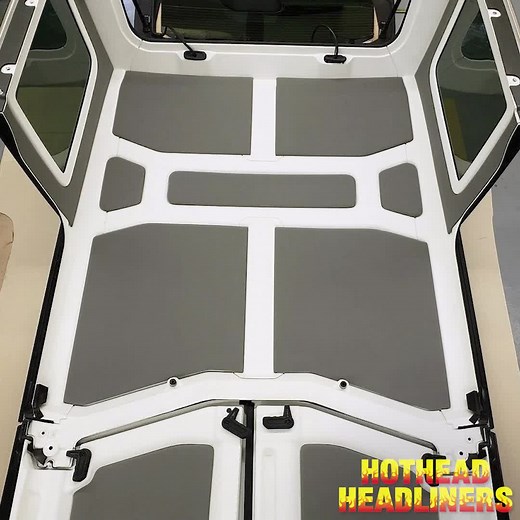 🚨 Black Friday Sale Ends SOON! Don’t Miss Out! 🚨 Hothead Headliners fix the biggest problems Jeep & Bronco owners face: ✅ Quieter cabin (talk & hear your music clearly) ✅ Enhanced comfort for passengers & pets ✅ Warmer in winter, cooler in summer ✅ Enhanced stereo sound quality ✅ Proudly Made in the USA 🇺🇸 🔥 SAVE 15% Today — Sale Ends Soon. 👉 Tap to upgrade before prices go back up. | Hothead Headliners