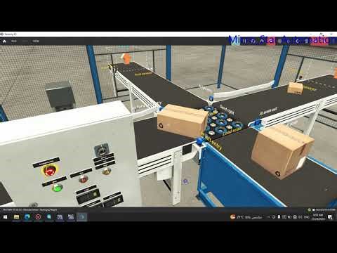 Sorting by Weight using FACTORY IO simulator and TIA PORTAL V16 .part1