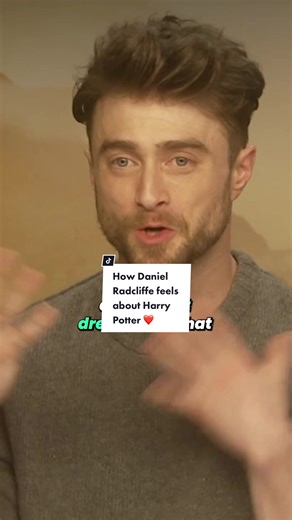 Daniel Radcliffe telling us how he feels about Harry Potter’s legacy is still one of our favourite interview moments ever ❤️ #danielradcliffe #danielradcliffeedit #danielradcliffetiktok #fyp #harrypotter #harrypottertiktok #harrypotteredit #harrypottertok