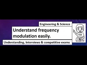 Understand frequency modulation easily.