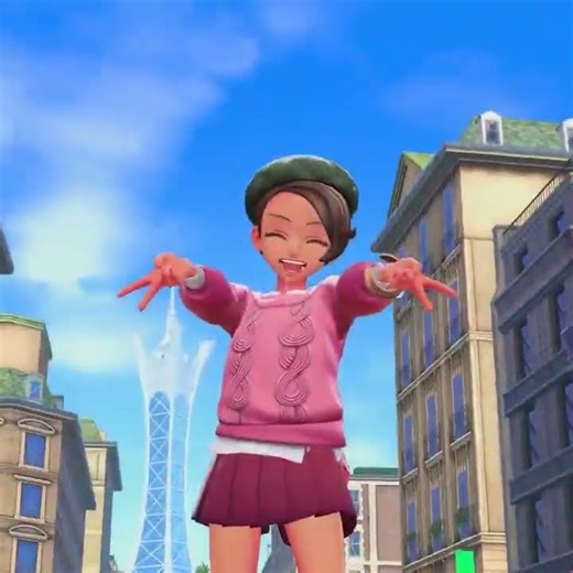 Have you tried all the latest fashions in Lumiose City? #pokemonlegendsza