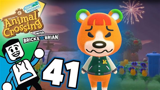 Curated firework spectacular! - Animal Crossing New Horizons with Bricks 'O' Brian