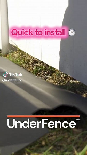 Easy install. Long-term results. Under Fence just makes sense. ✨ #UnderFence #FenceLineFix #FenceUpgrade #CleanFenceLine #DIYHome #BackyardGoals #HomeImprovement #HowYouLikeThat