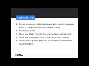 Action Network 102: Actions Training