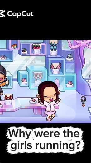 Why were the girls running?😆 #avatarstory #avatarworld #tocaboca