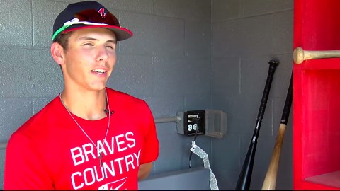 Cache baseball player wins MLB level showcase home run derby