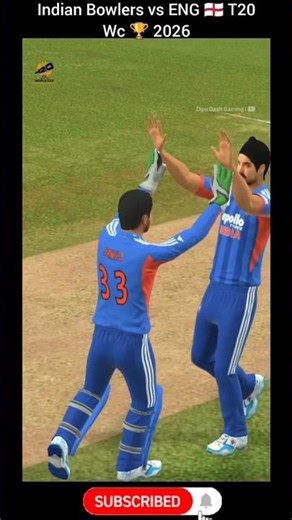 Indian Bowlers vs ENG 🏴󠁧󠁢󠁥󠁮󠁧󠁿 T20 Wc 🏆 2026 🤯 𝗥𝗲𝗮𝗹 𝗖𝗿𝗶𝗰𝗸𝗲𝘁 𝟮𝟰 #𝗿𝗰𝟮𝟰 #𝗿𝗲𝗮𝗹𝗰𝗿𝗶𝗰𝗸𝗲𝘁𝟮𝟰 #𝘀𝗵𝗼𝗿𝘁𝘀 #𝗰𝗿𝗶𝗰𝗸𝗲𝘁