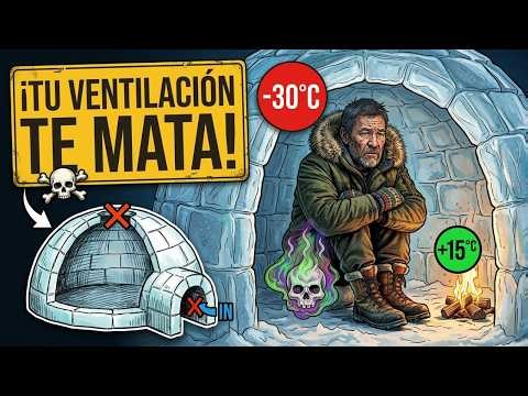 ¿Un Agujero en el Techo para NO Congelarte? La Física del Iglú lo Explica
