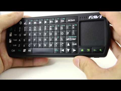 FAVI Mini Bluetooth Keyboard hands-on