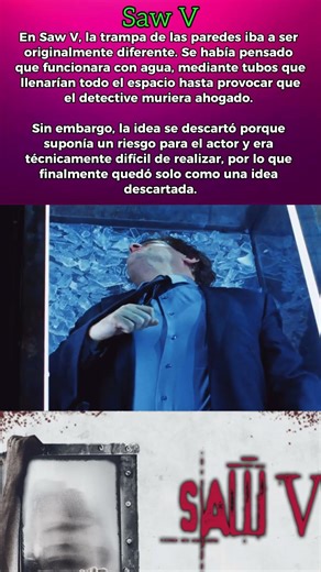 La escena de Saw V que fue demasiado PELIGROSA para filmar #peliculas