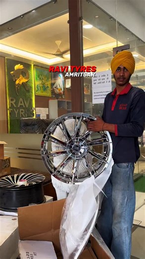 22” Chrome wheels in scorpio N @ravityres_amritsar #wheels #mahindra #scorpio #ravityres #amritsar #punjab #jammu #gurdaspur #delhi #carreels #haryana | RAVI TYRES