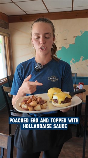 Try our Crab Cake Benedict! 🦀🥚 Monday: Our soup of the day is Chicken Tortilla 🍲 ⏱️ Open daily 6 am - 2 pm 📞 (608) 884-0042 #cafeonmain #breakfast #brunch #lunch #cafe | Cafe on Main