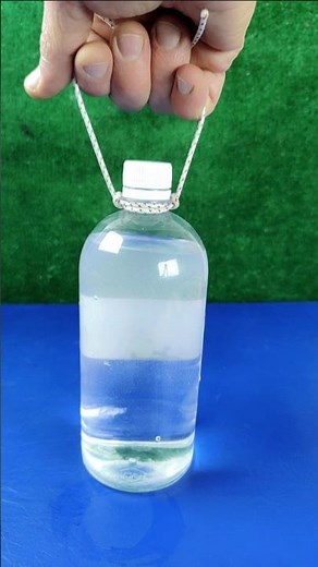 A genius bottle hack! 🔥 Turn a string knot into a bottle holder