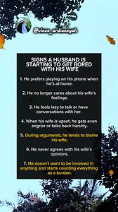 Are these truly signs of a husband getting bored— or silent cries from a marriage that needs healing? Not every distance means the end… but ignoring it might. What do you think: boredom or lack of communication? #MarriageTalk #RelationshipDebate #LoveAndCommunication #CoupleReality | Vinco Ardiansyah