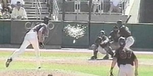 Let's remember the time Randy Johnson accidentally drilled a bird with a fastball