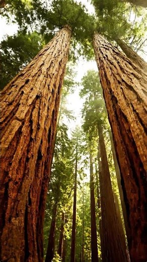 Sequoia scale shot… feels unreal 🌲⬆️