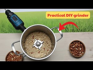 Turn Old Kitchen Parts Into a 5 Minute DIY Grain Grinder – Simple Recycled Build