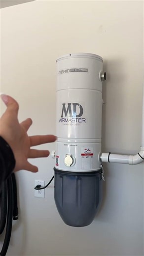 What’s behind the Sheetrock? Here’s your answer! #builtinvaccum #HomeUpgrade #HideAHose #builtinvac
