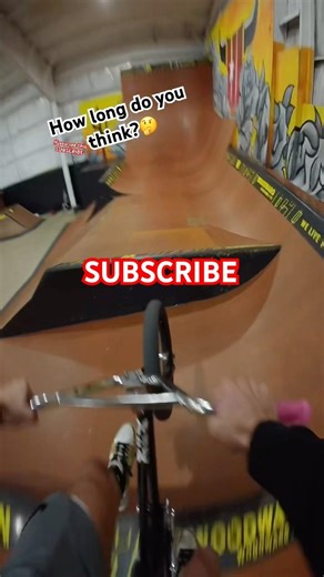 🔥Scary gap at Woodward🔥 #likeandsubscribe #viral #bmx