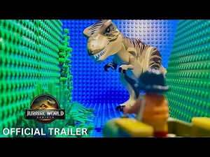 Jurassic World Rebirth Official Trailer 2 in LEGO