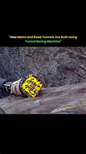 Apex Tech Systems on Instagram: "Discover how a Tunnel Boring Machine (TBM) works beneath our cities and mountains. In this video, we break down the main components and the step-by-step process that allows a TBM to carve tunnels safely and continuously. You'll see how the rotating cutterhead breaks rock and soil, how the conveyor system removes excavated material, how the shield supports the tunnel during digging, and how concrete ring segments are installed to create the permanent tunnel lining