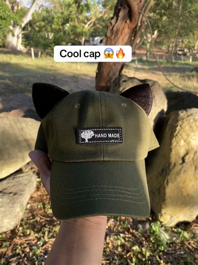 Cool Unisex Pilot Cap with Cat Ears