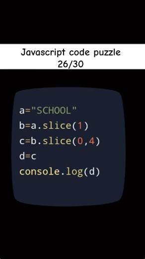 javascript code challenge 26/30 😎 #javascript #coding #meme #puzzle