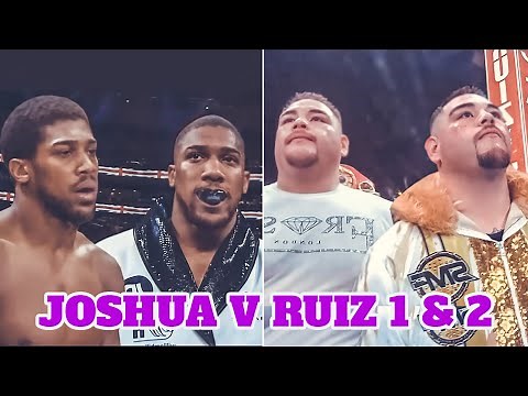 🔥 Anthony Joshua (England) vs Andy Ruiz Jr. (USA) 1 & 2 | Full Fight Highlights, Knockout, HD