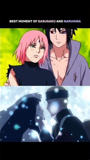 Naruhina & Sasusaku #anime #animieeditz #narutoshippuden