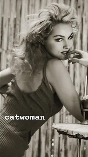 julie newmar! the most beautiful CATWOMAN! she played the part PURRfectly! tall & statuesque #shorts